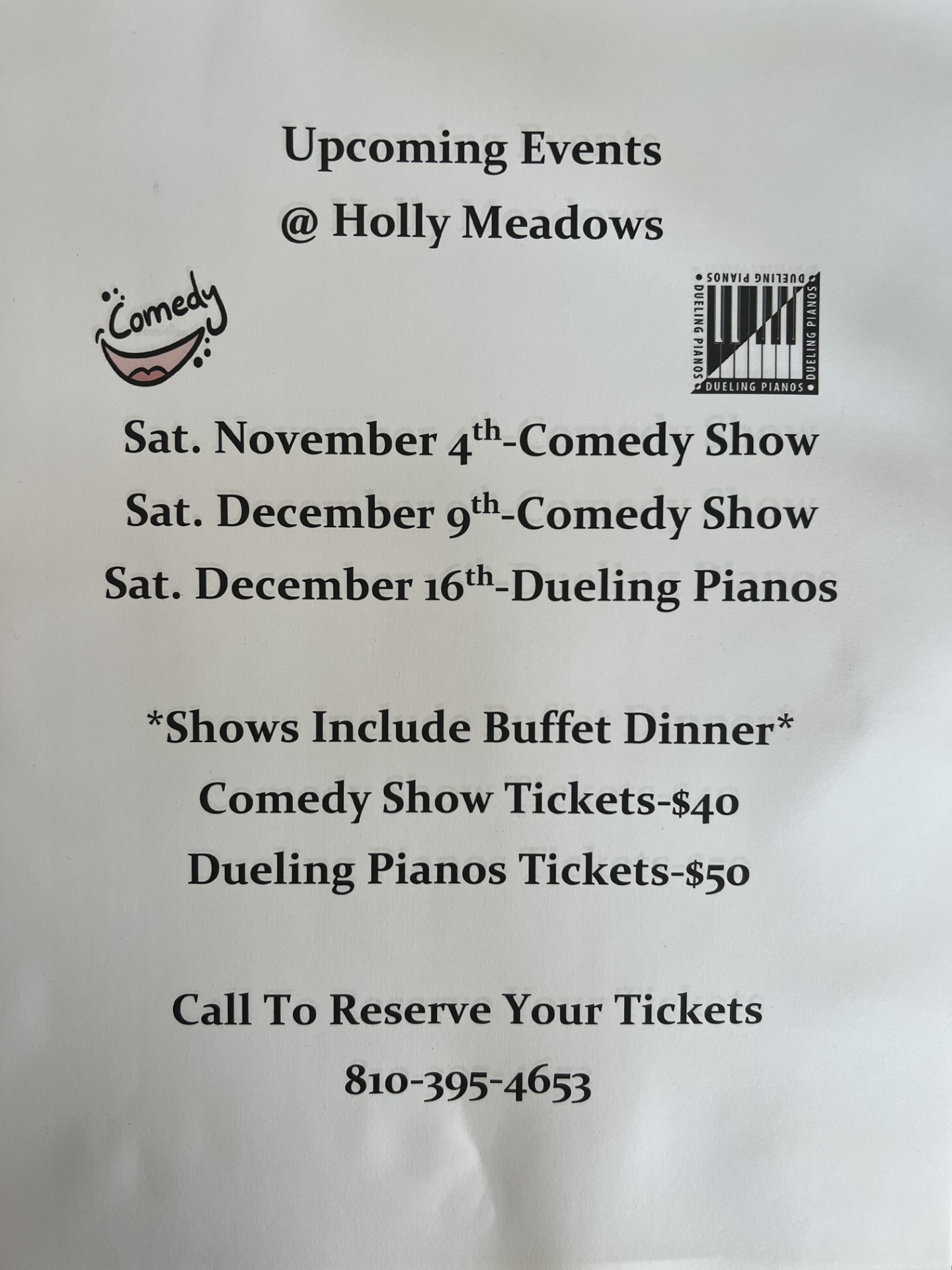 Welcome to Holly Meadows Golf Course Holly Meadows Golf Course Welcome to Holly Meadows Golf Course Holly Meadows Golf Course